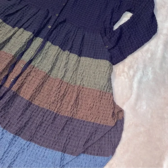 Free people maxi dress size L multi color - Picture 8 of 13